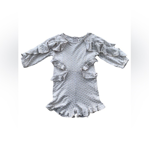 Mia Joy Joyfolie Size 7 Veronica Ruffle Romper - Picture 1 of 7